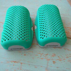 Prepology Set of 2 Microwave Hot Dog Cooker and Bun Warmer Mint GREEN